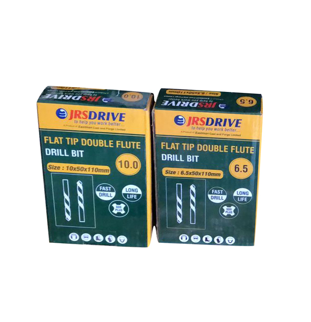 Flat Tip Double Flute - Color: Silver