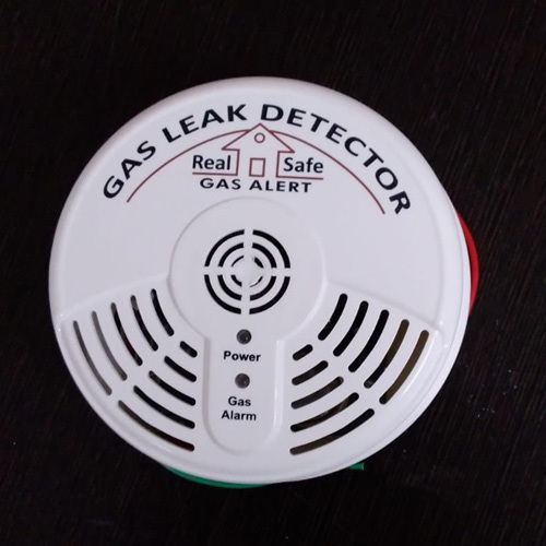 Residential Gas Leak Detector - Color: White