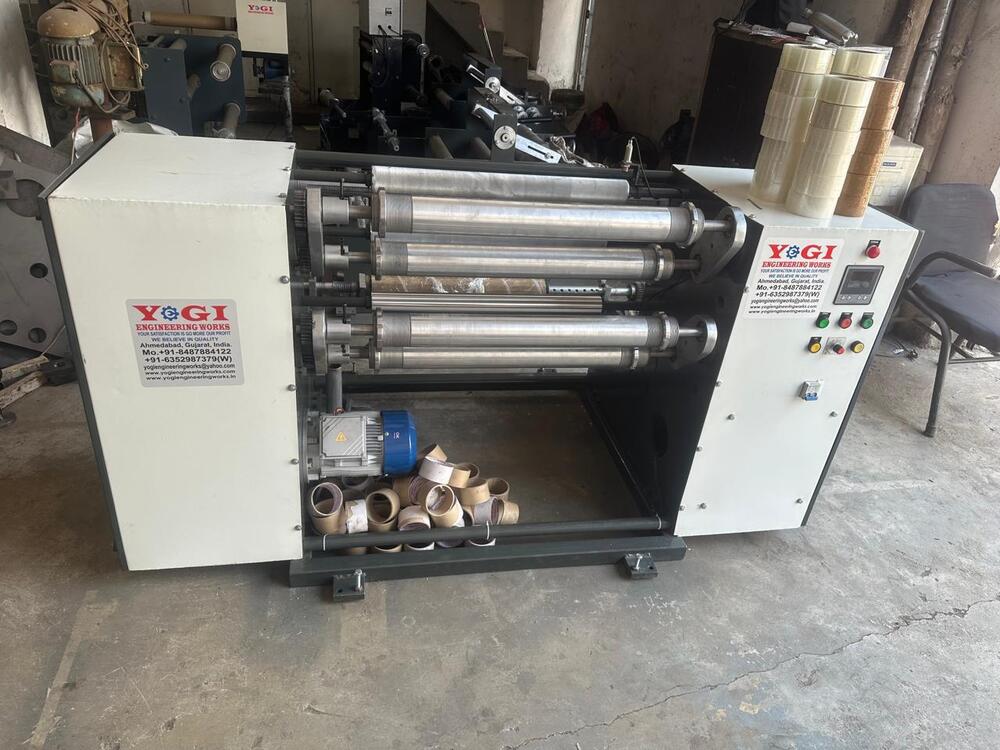 1350mm Jumbo Bopp Tape Slitting Machine - General Use: Industrial