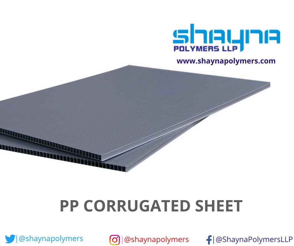 Pp Corrugated Floor Protection Sheet - Color: Grey