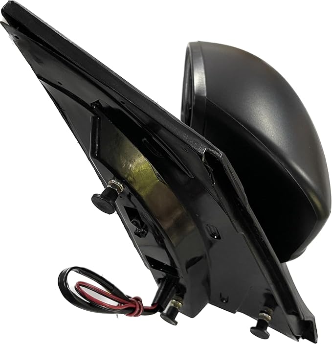 K D 7 Wire Side/Door Mirror For Honda Amaze 2016-2018, Black, Automatic Fold, Motor With Indicator With Coupler - Size: Standard
