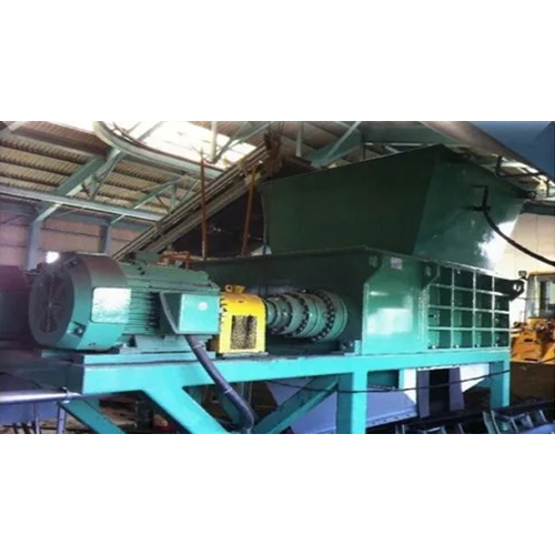 Double Shaft Tyre Shredder - Material: Mild Steel