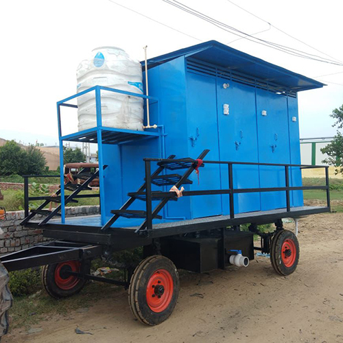 Mobile Toilet - Color: As Per Requirement
