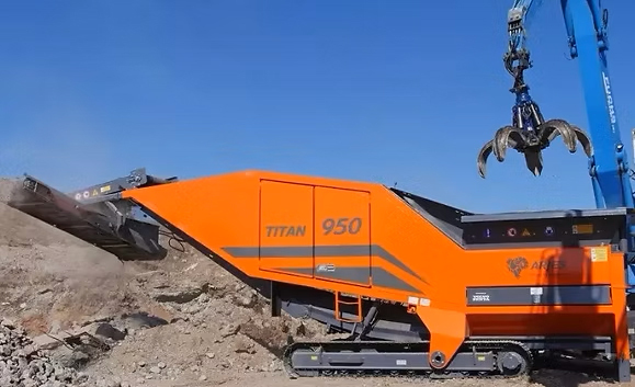 Titan 950 Heavy Duty मोबाइल Shredder