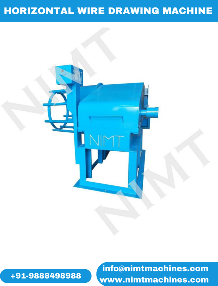 Horizontal Wire Drawing Machine - Application: Industrial