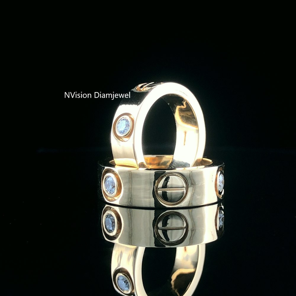 Atelier Unity Bonding Natural Diamond Couple Ring