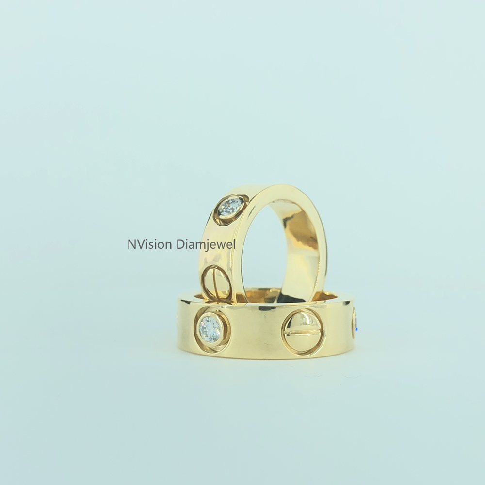 Atelier Unity Bonding Natural Diamond Couple Ring