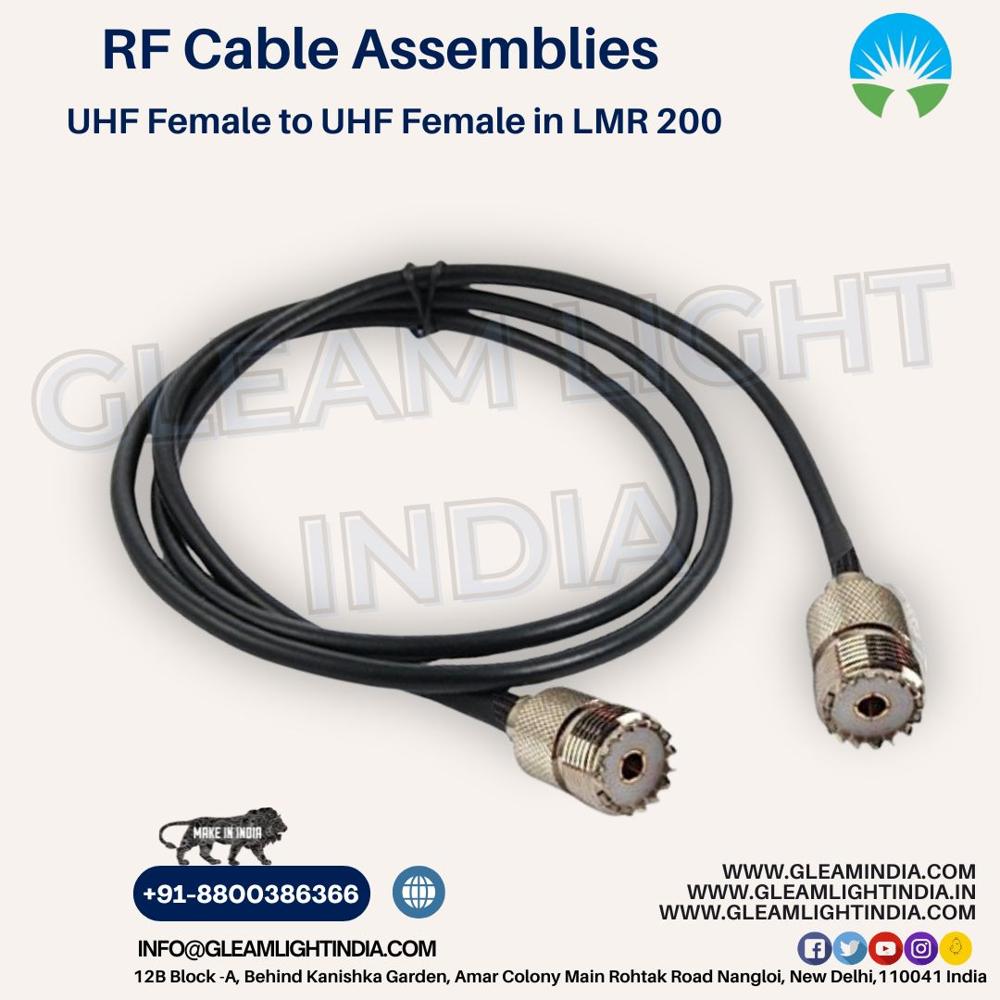 RF Cable Assembly VHF Male to VHF Male in RG178