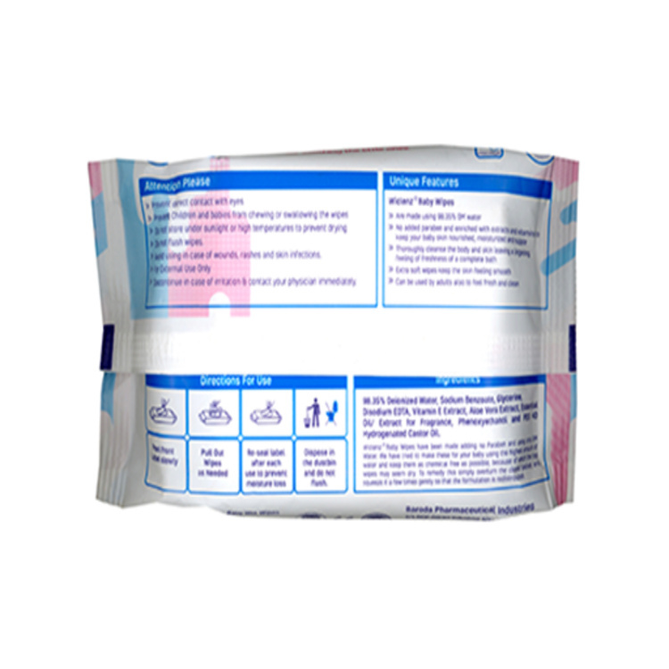 Bed Bath Wipes 24cmx32cm