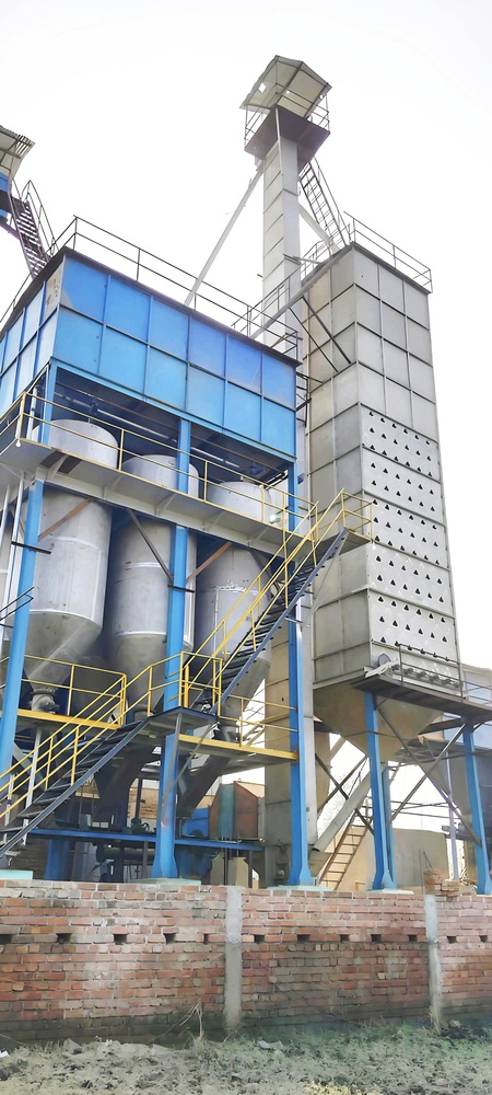 Rice Mill Parboiling Plant With Dryer - Automatic Grade: Semi-Automatic