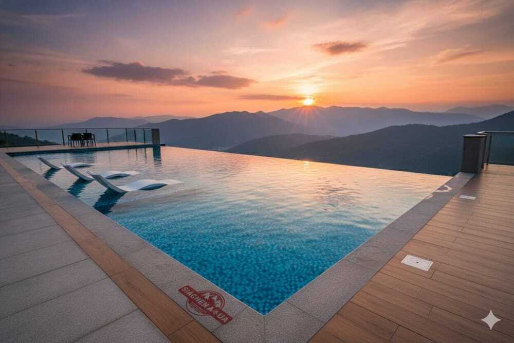 Infinity Pool Series - Color: As Per Requirement