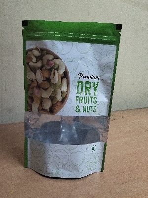 Dry Fruit Stand Up Pouches Pre Printed - Coating Type: Multilayer Laminated