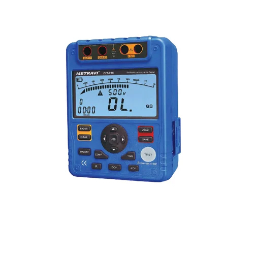 Dit916 Digital Insulation Resistance Tester - Color: Blue