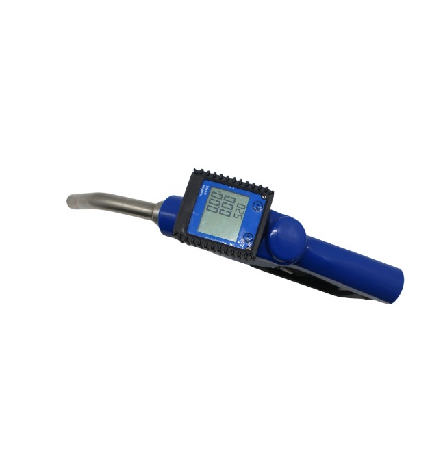 Automatic Def Nozzle With Digital Flow Meter - Color: Blue