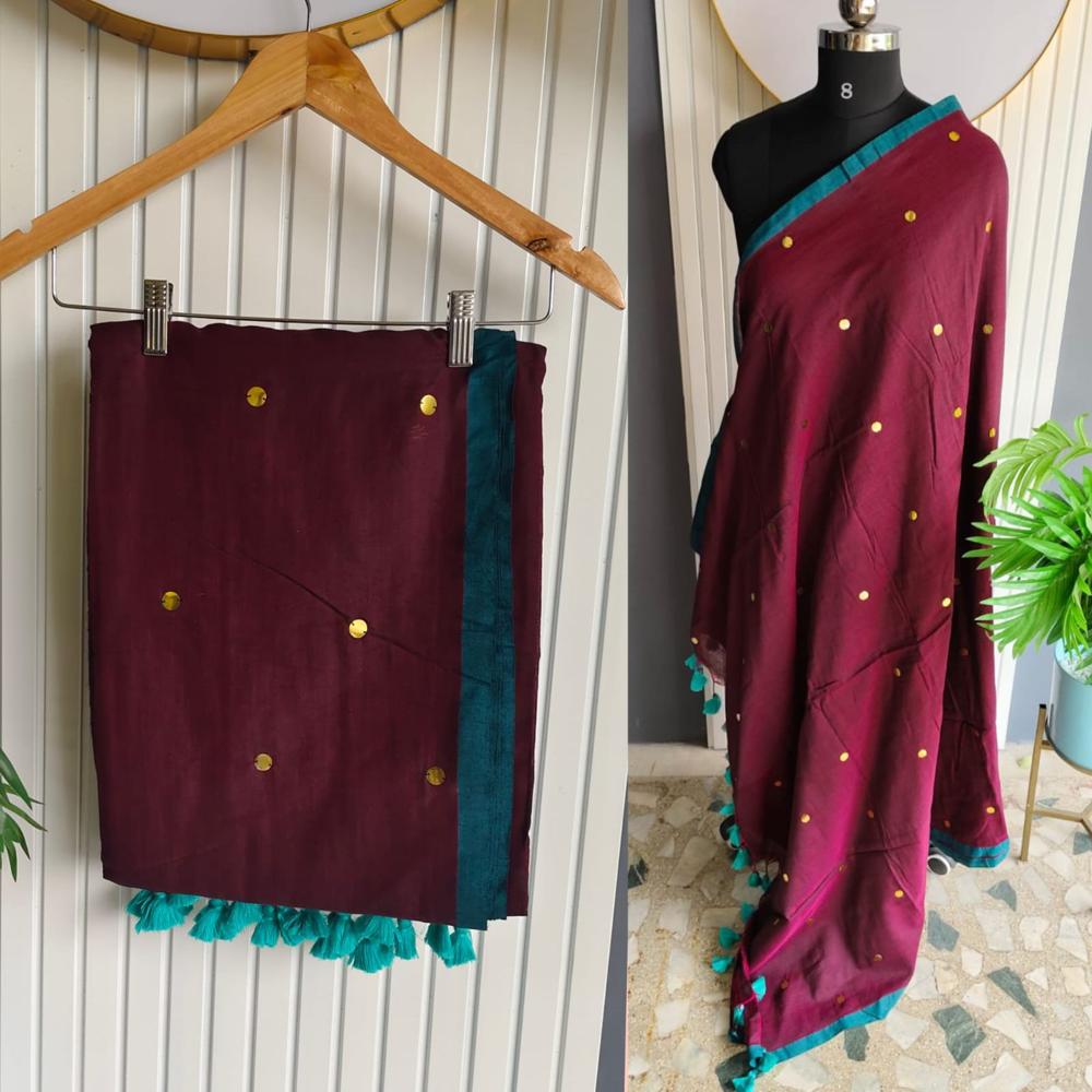 Gini Khadi Cotton Saree