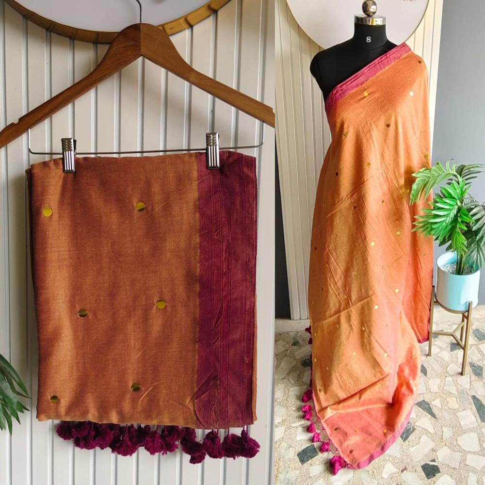 Gini Khadi Cotton Saree