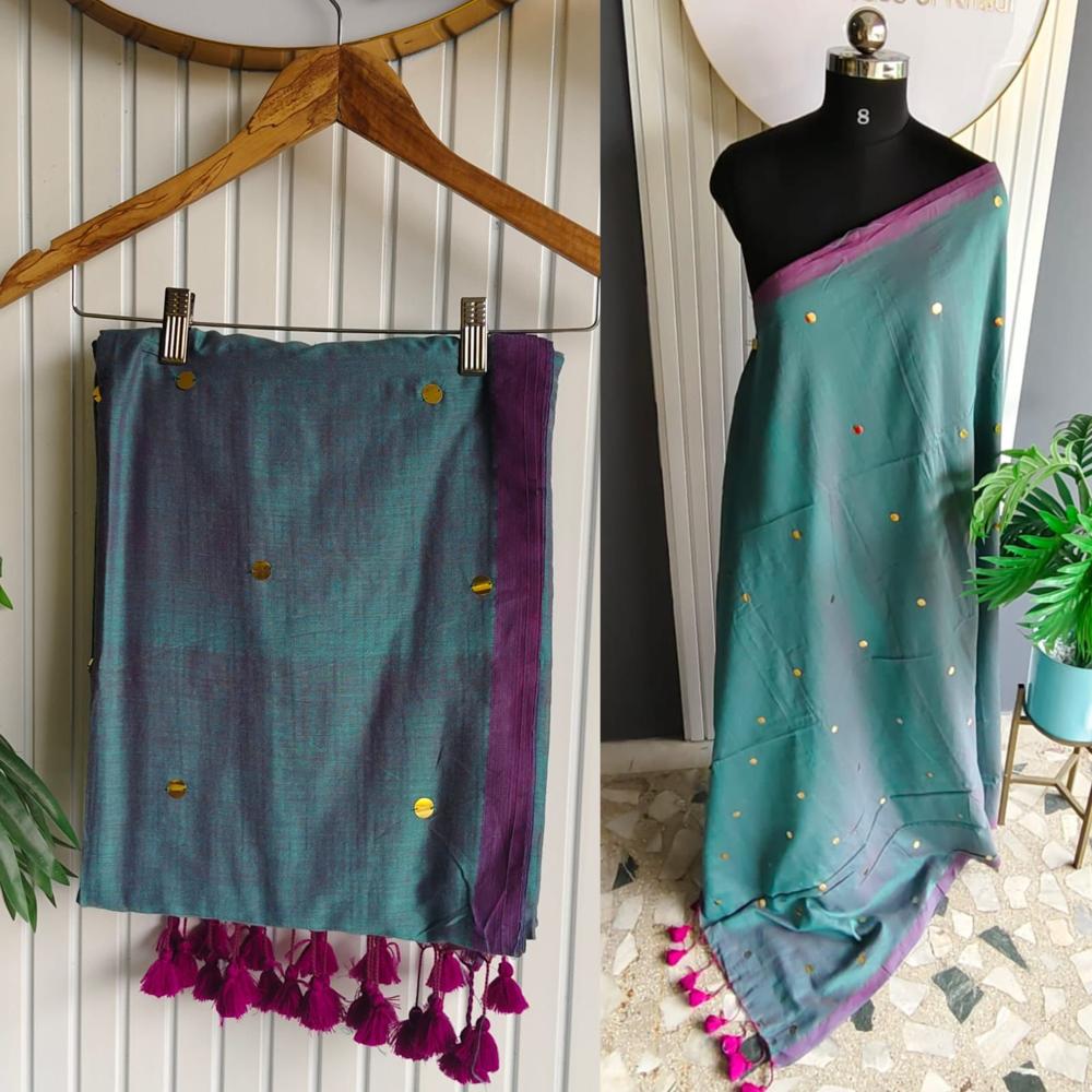 Gini Khadi Cotton Saree