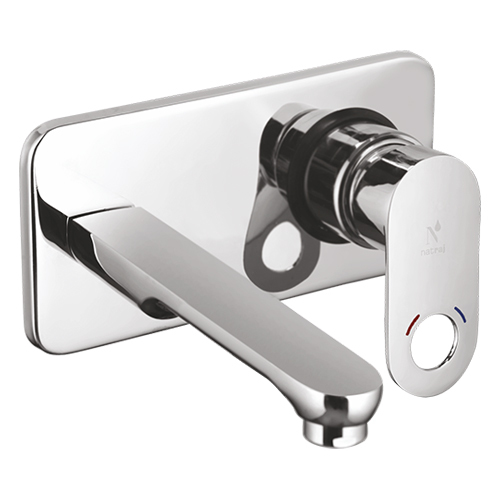 PR-1239 Single Lever Basin Mixer - Wall Mounted - Complete (Body + Exposed Part)