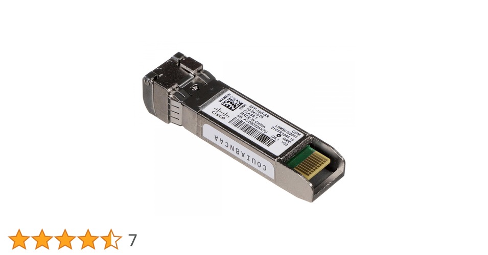 Cisco Sfp+ Modules - Accuracy: 99.5 %