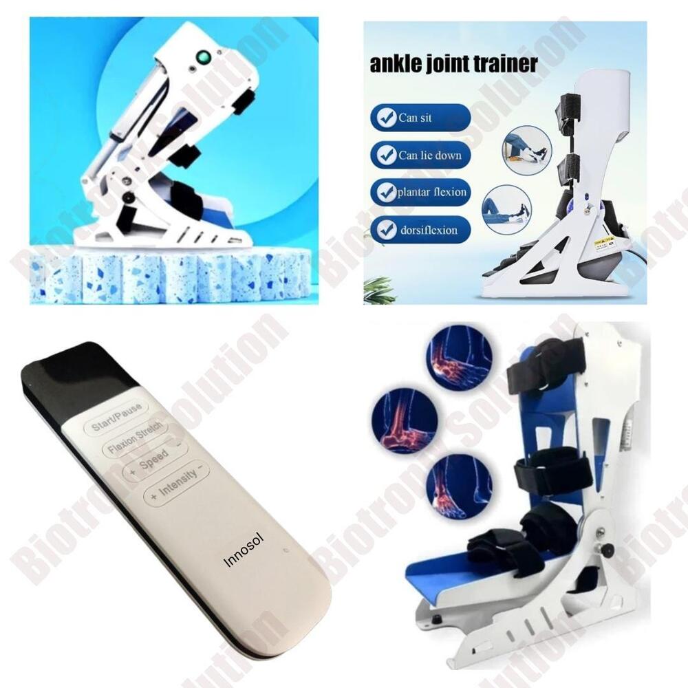 Ankle CPM Rehabilitation Device With Adjustable Speed And Angle Control