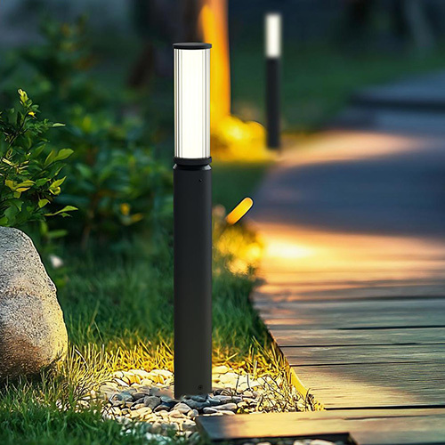 Bollard Light - Color: Warm Yellow
