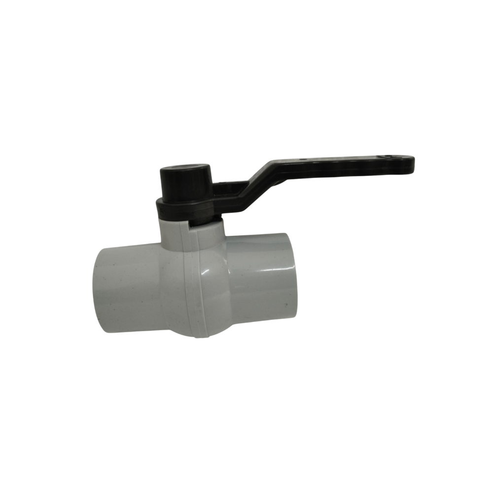Pvc Gray Ball Valve Long handle