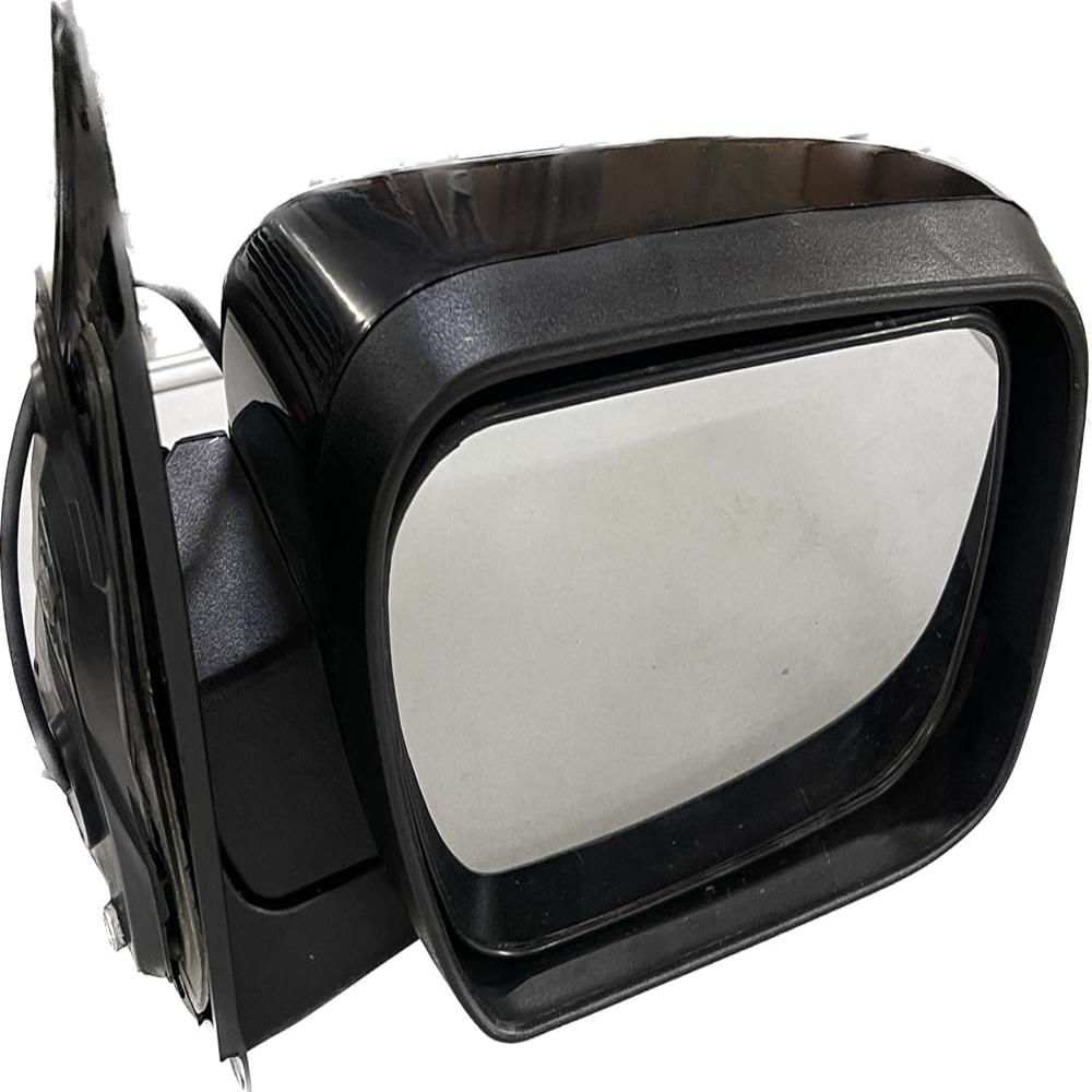 K D 5 Wire Non-Autofold Door/Side Mirror For Mahindra Scorpio Mhawk Motor With Indicator Aluminium Body With Coupler - Size: Standard