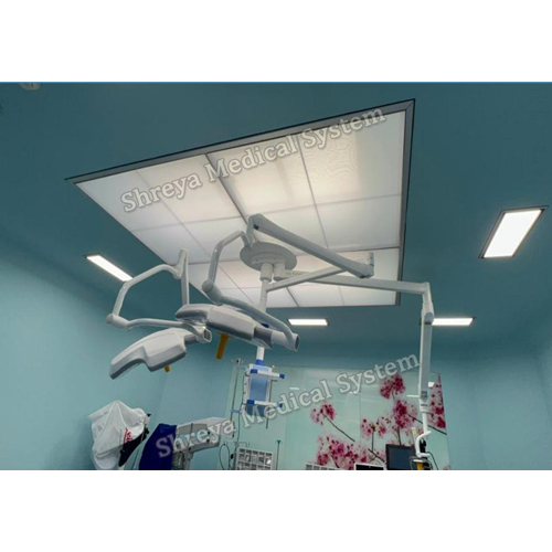 Ceiling Mounted Laminar Flow - Color: White