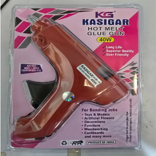 40W Maroon Hot Glue Gun - Features: Long Life