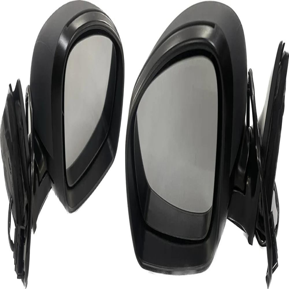 K D Side/Door Mirror for Skoda Fabia Motor Without Indicator(Black) with coupler