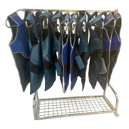X-shield Apron Floor Stand (10 Hangers) - Application: Hospital