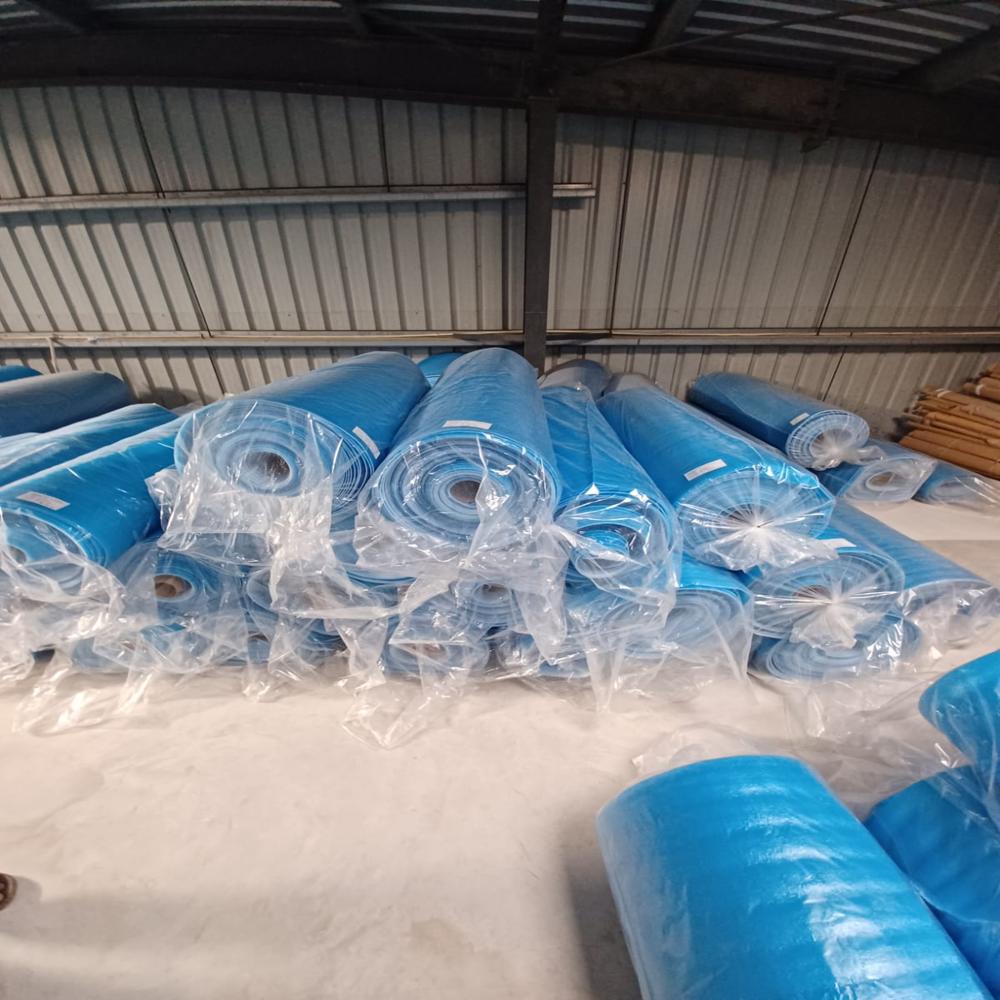 Construction Floor Protection Roll - Color: Blue