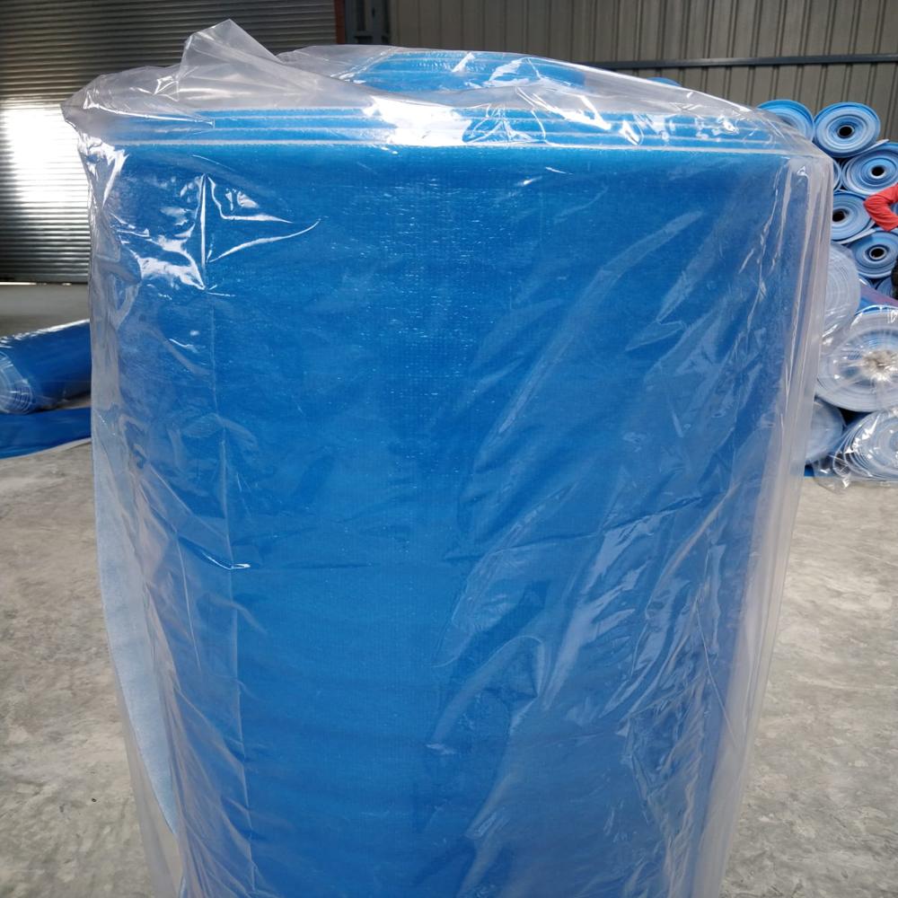 Construction Floor Protection Roll - Color: Blue