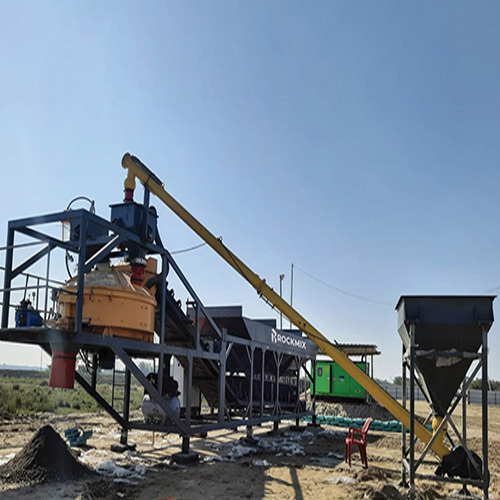 Inline Compact Mobility Concrete Batching Plant