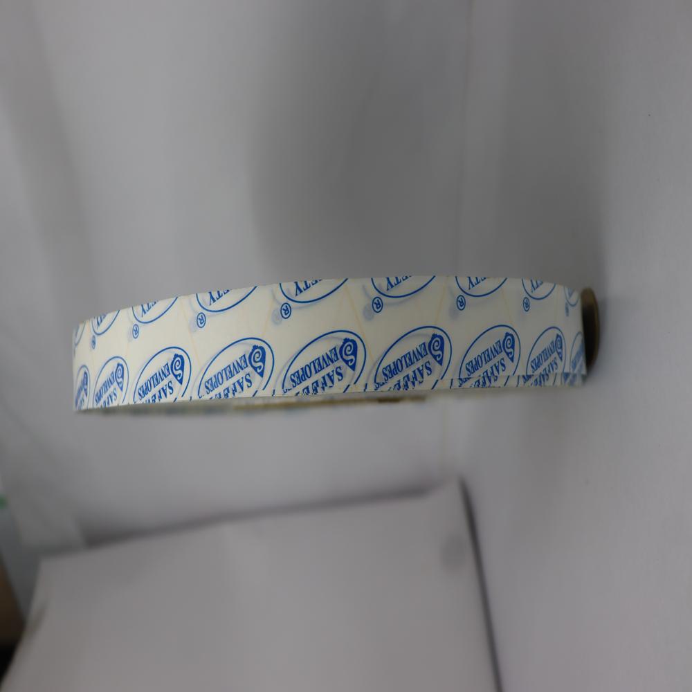 Release coated paper Logo printed