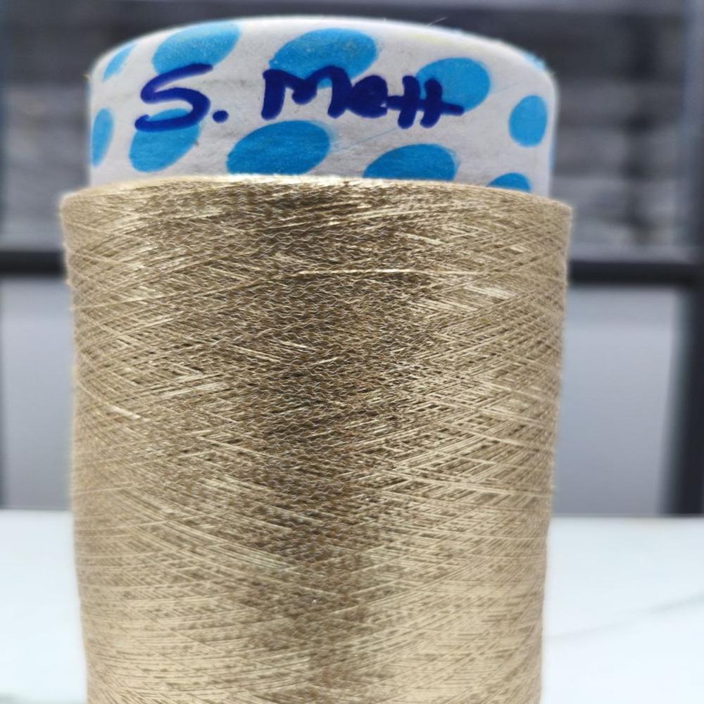 Mx Badla Jari Thread - Color: S Mett