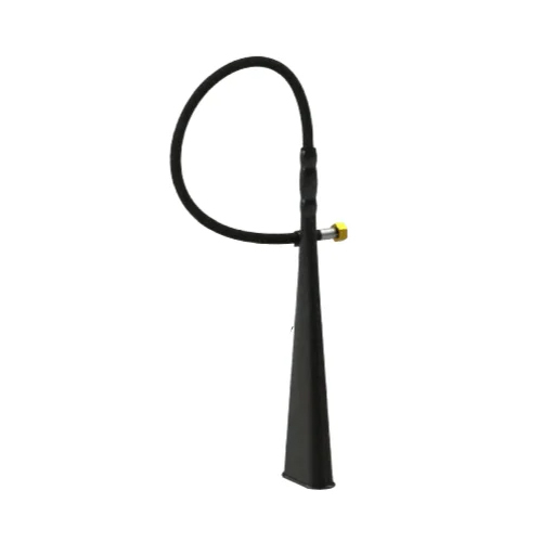 Co2 Fire Extinguisher Hose Pipe With Horn - Color: Black
