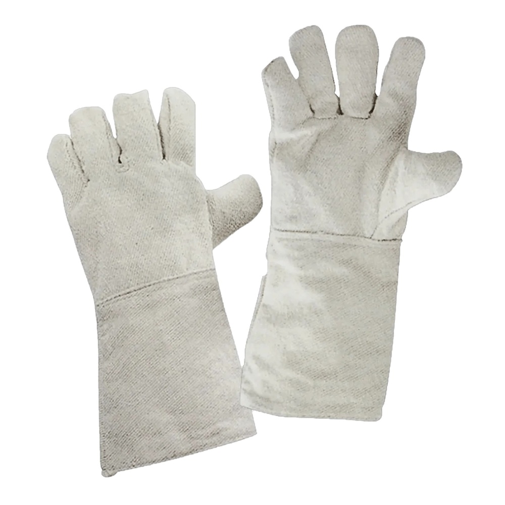 White Heat Resistant Hand Gloves - Feature: Quick Dry