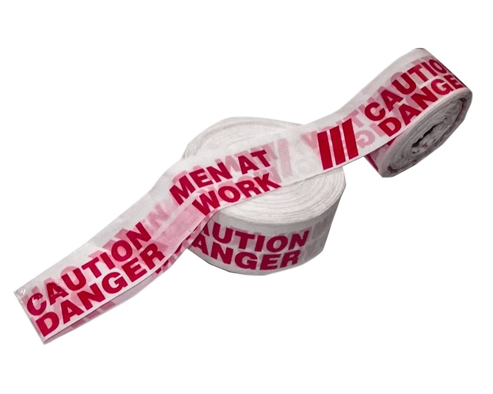 Barrication Tape - Color: White