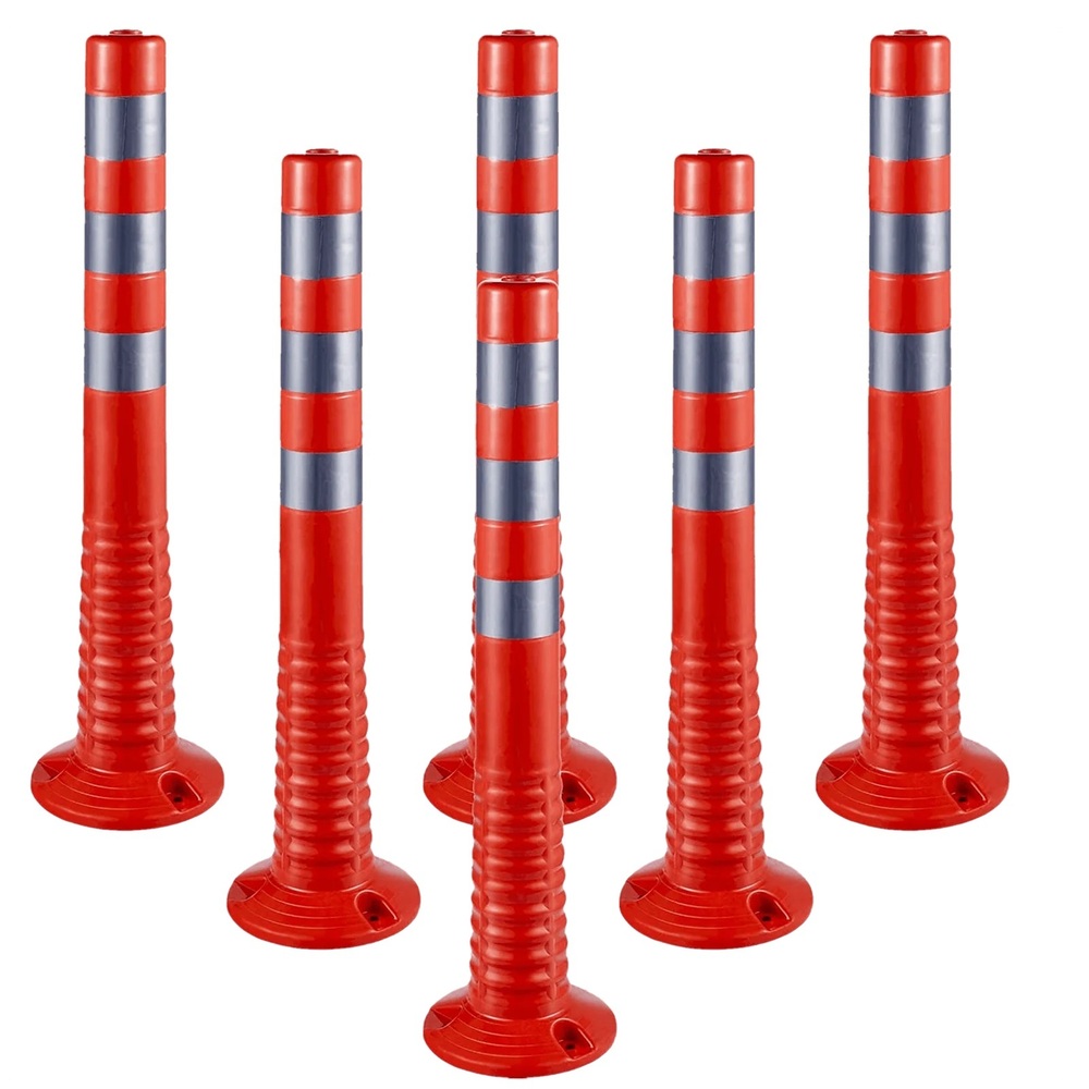 Reflective Road D Lineator - Color: Red