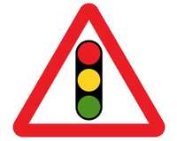 Road Signage - Color: Red