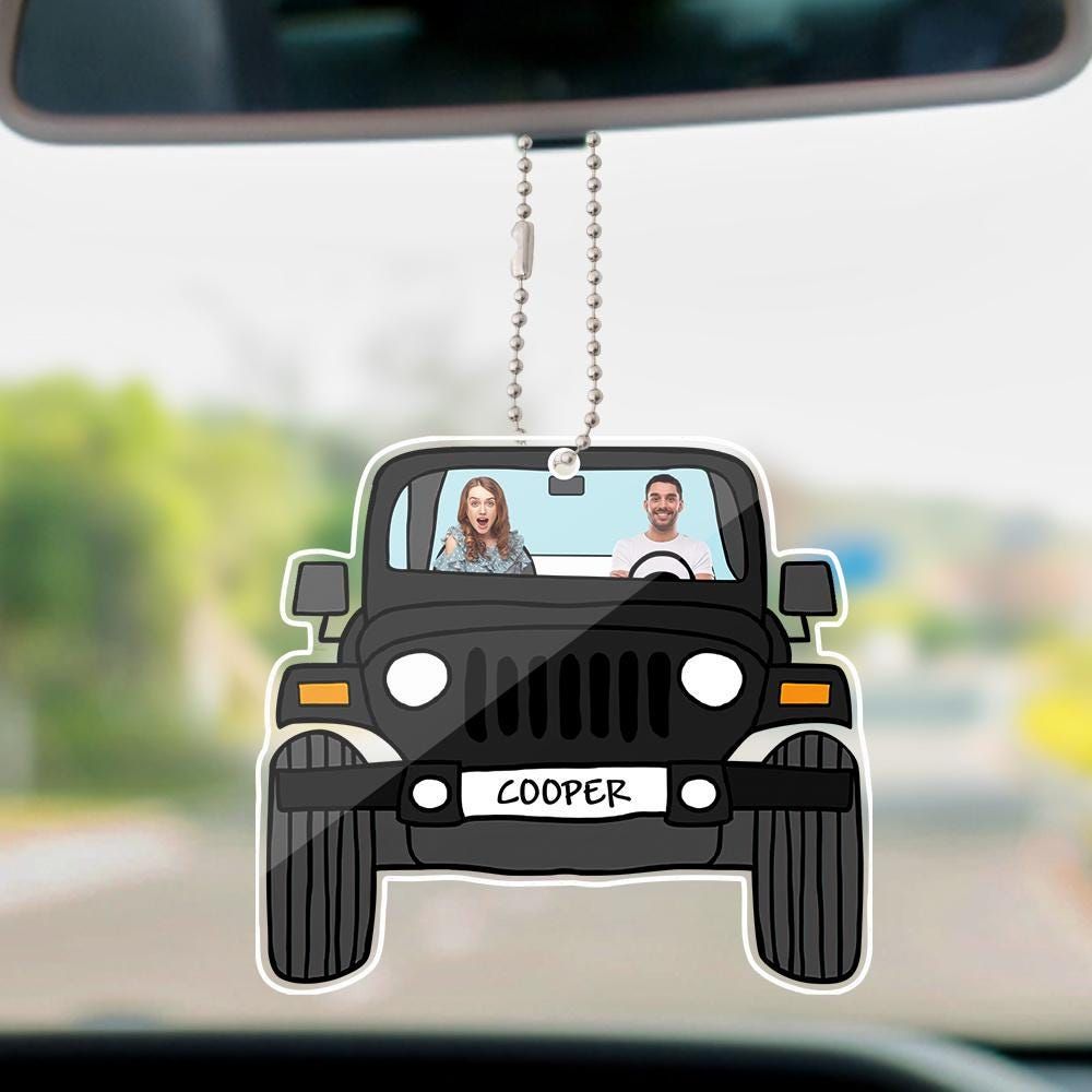 Customize Acrylic Car Hanger - Hardness: Solid