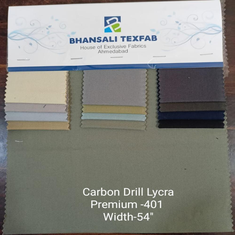Twill Trouser Fabric - Color: Different Available