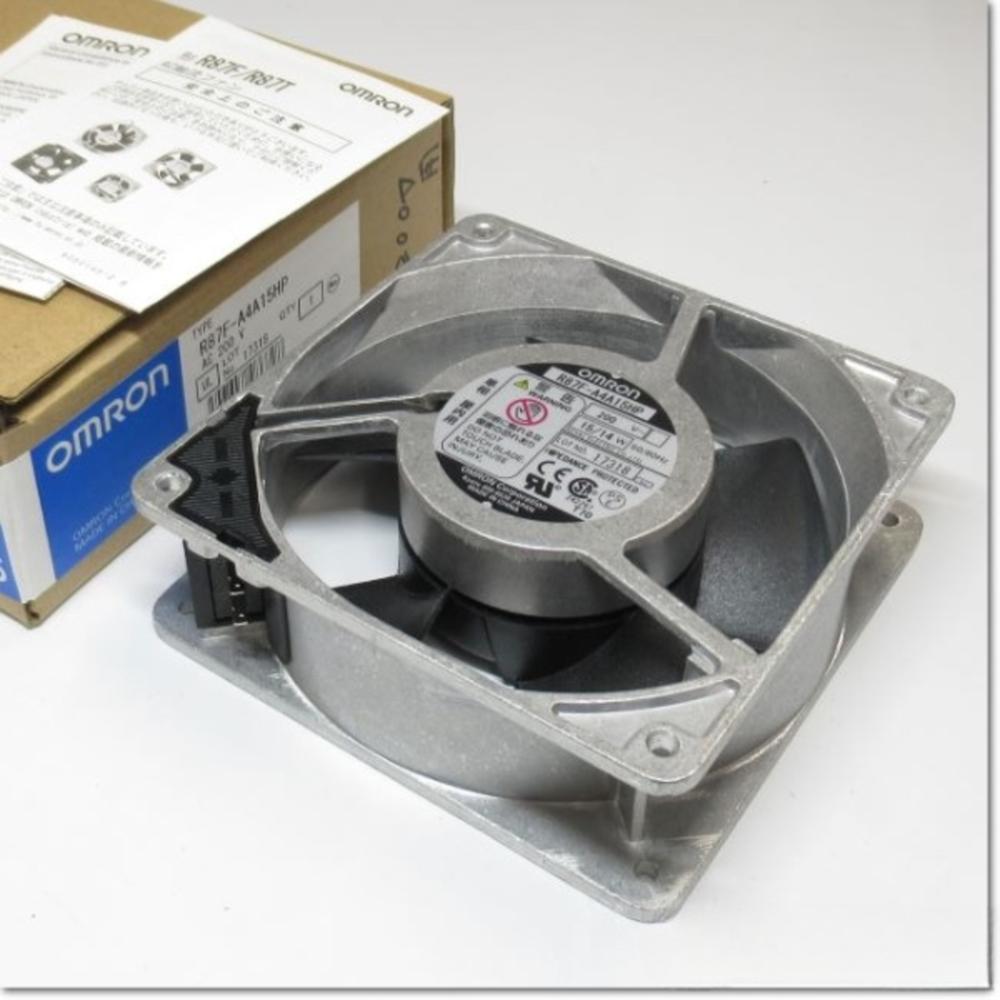 OMRON R87F-A4A15HP 200V AC 15/14W 50/60HZ 17251mm Industrial METAL Axial Cooling Fan