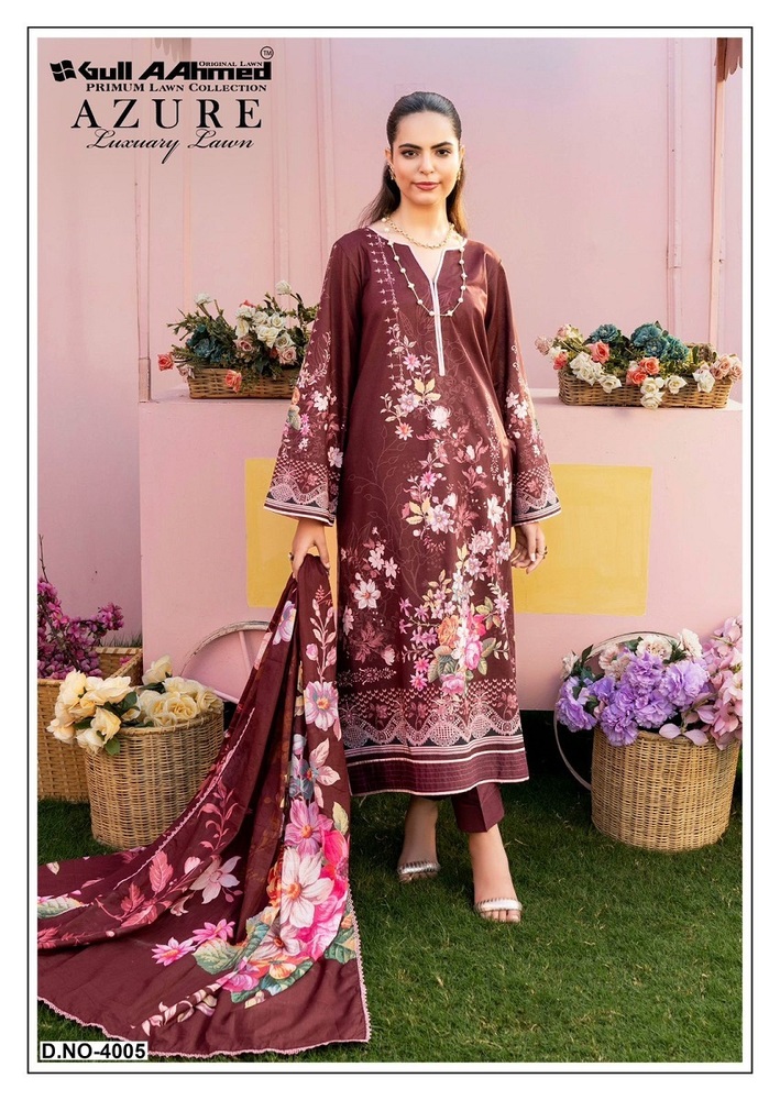 Gullahmed Azure Vol-4  Karachi Dress Material