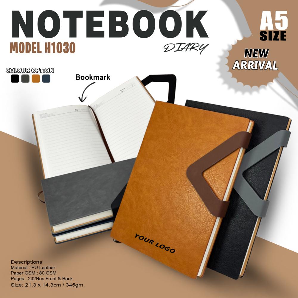 A5 Size Notebook Diary - Color: All Colour