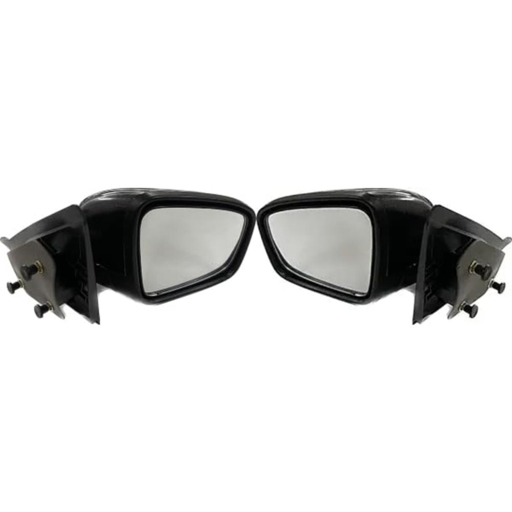 K D Side/Door Mirror for Renault KWID Non-Adjustable 2020-NOW (Black)