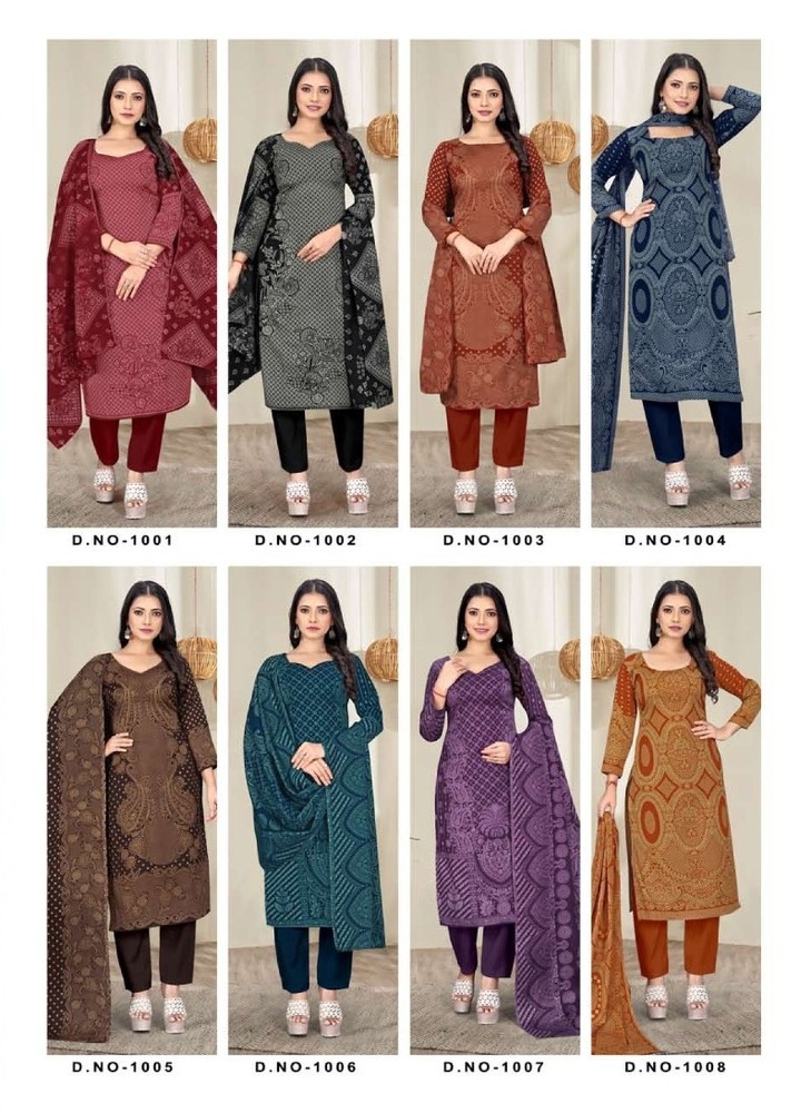 Sat Kashmira Shwal Suit Vol-7 Dress Material