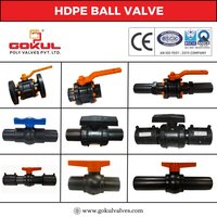Gokul Short Handle PP UPVC Ball Valve