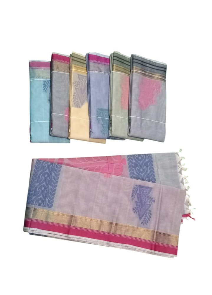 Cotton Saree - Color: Different Available